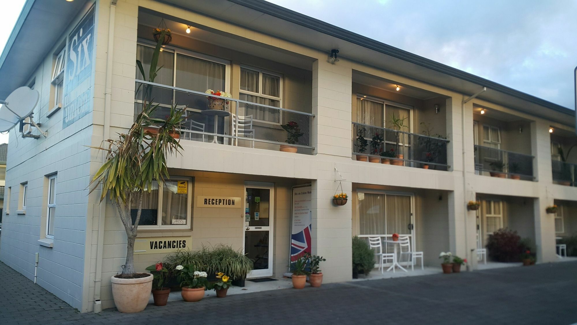 Six On Union Motel Rotorua Eksteriør billede
